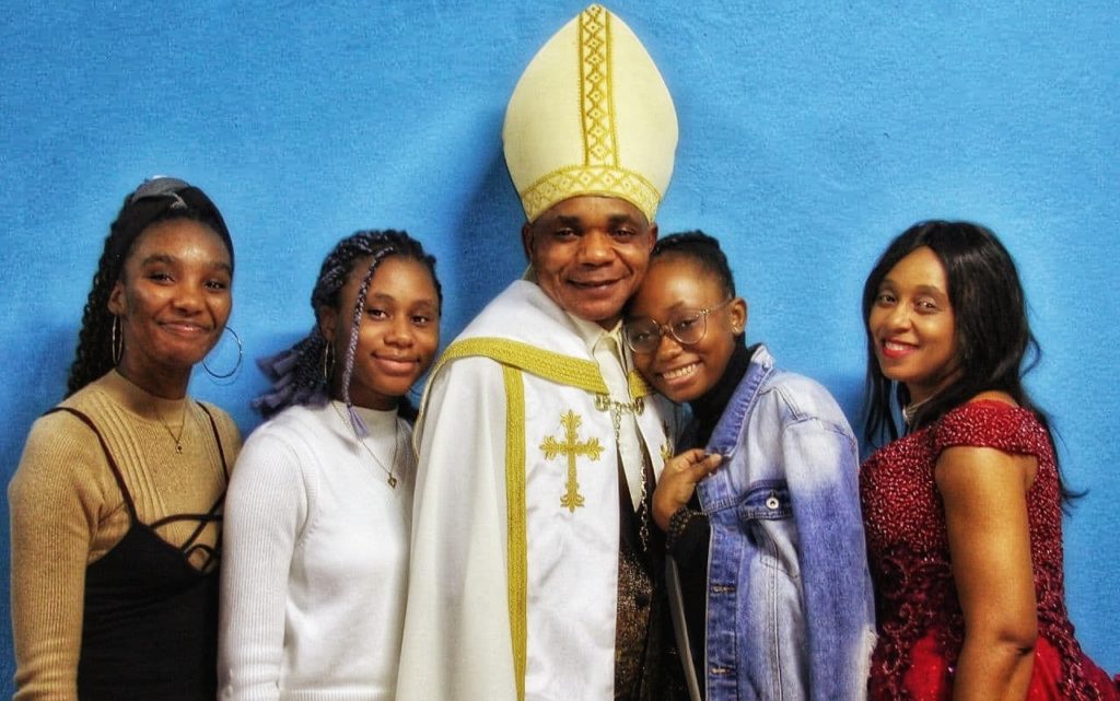 Bishop Able Akpanke and family 18 April 2021