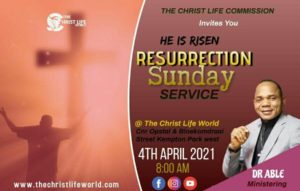 Special Easter Sunday Service 4 April 2021